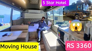 Luxurious Caravan with a Bed Kitchen amp Dining  Best Caravan in India 2022 [upl. by Lipp]