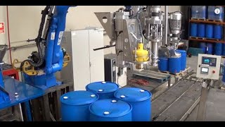 AiCROV – RF – Automatic Drum and IBC Filling Machine [upl. by Gaynor]