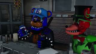 SFM FNaF If Blue Became Death from Puss in Boots [upl. by Kappel627]