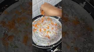 Healthy breakfast Carrot dosa 🤤🤤😋cooking food trending viralvideo youtubeshorts recipe [upl. by Allemaj]