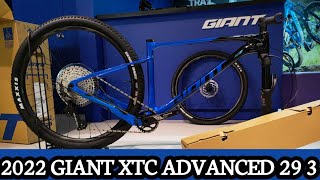 2022 GIANT XTC ADVANCED 29 3 MEDIUM  WEIGHT [upl. by Siocnarf]