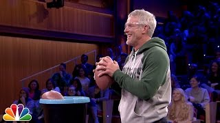 Tonight Show Throwdown with Brett Favre [upl. by Ecienaj]