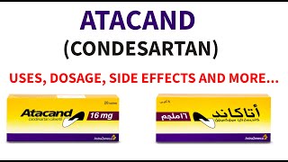 ATACAND Tablets  Candesartan Uses Dosage Warnings Side Effects [upl. by Noirod]