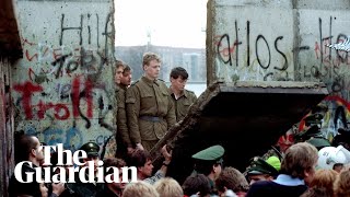 The fall of the Berlin Wall [upl. by Mcnair]