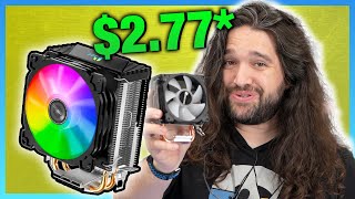 Testing the Cheapest Possible CPU Cooler  Jonsbo CR1200 Benchmarks amp Review [upl. by Acirred]