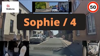 Conduite commentée 🇧🇪  Sophie  4 [upl. by Magbie973]