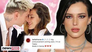 Bella Thorne Teases ENGAGEMENT [upl. by Summers434]