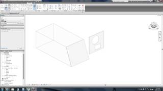 Revit Tips  make opening at a slanted wall 1 [upl. by Netty536]