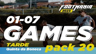 0107 Tarde I Quinta da Boneca  FootMania 20 [upl. by Nnaeoj]