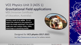 Gravitational Field Applications VCE Physics Unit 3 [upl. by Kiyohara620]