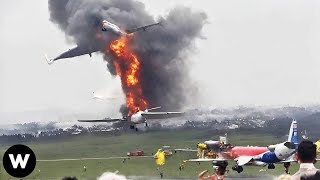 Tragic Most Terrifying Catastrophic Plane Crashes Filmed Seconds Before Disaster  Best Of The Week [upl. by Benzel]