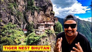 Tigers Nest Trekking With Beautiful Girls in Paro Bhutan 2023 [upl. by Oloapnaig921]