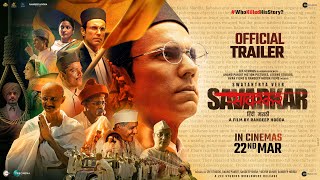 Swatantrya Veer Savarkar  Trailer  22nd March  Randeep Hooda  Ankita Lokhande  Amit Sial [upl. by Lerred972]