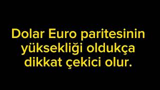 Euro ve dolar paritesi nedir [upl. by Quirk291]