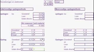 Enkelvoudige en meervoudige opslagmethode [upl. by Demetri]