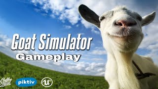 Goat Simulator Free Gameplay  Goat Simulator 3 Gameplay [upl. by Casmey895]