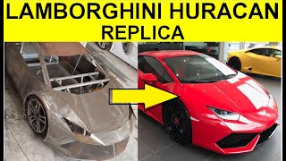 Homemade Supercar Lamborghini Huracan  Lamborghini Huracan Replica [upl. by Renwick]