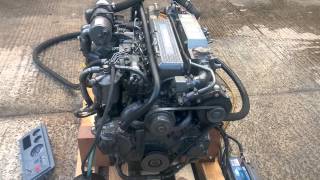 Yanmar 4LHASTP 240hp 4 Cylinder Marine Diesel Engine [upl. by Pooh573]