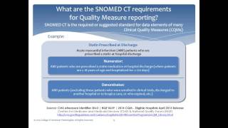 Understanding SNOMED CT® The clinical terminology required for Meaningful Use [upl. by Akir]