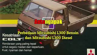 Perbedaan Mitsubishi L300 Bensin dan L300 Diesel  Autongapak [upl. by Jeannine]