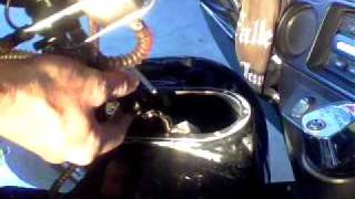 How to replace Harley Davidson fuel filter on Fuel Injected models Part 1 [upl. by Imoyik549]