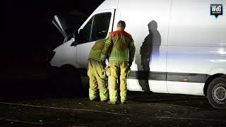 Onderzoek naar verdachte bestelbus op parkeerterrein in NederweertEind [upl. by Alit]