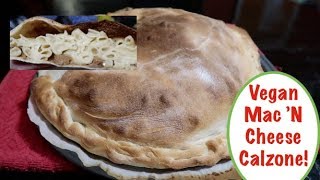 LifeGiving Vegan Mac amp Cheese Calzone [upl. by Alilahk]