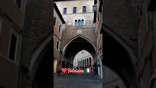 Fabriano medieval city in Marche region italy travel italien italian europeanvacation [upl. by Eva]