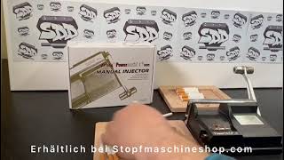 Powermatic 1 Test und Vergleich OCB Micomatic und TopOMatic Zigarettenstopfmaschine Stopfmaschine [upl. by Iznekcam161]