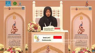 Salwa Salsabila Mahasiswa IIQ Jakarta MTQ Internasional Dubai Ke 8 Tahun 2024 [upl. by Foley]