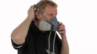 3M™ Half Facepiece Respirator 7500 Series Training Video  Chapter 5 Donning [upl. by Elatnahc516]