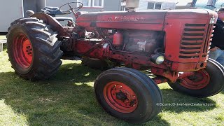 Vintage 1954 McCormick International B450 Tractor 3590 at the 2023 Ellesmere AampP Show [upl. by Oznecniv415]