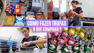 COMO FAZER TRUFAS RECHEADAS PARA VENDER  O QUE COMPRAR PARA INICIAR  Ana Luiza Alvarenga [upl. by Retluoc]