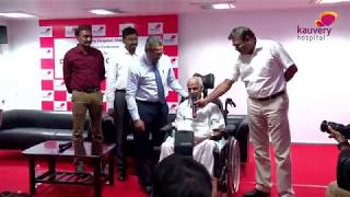 Successful hip replacement surgery for 103 year old [upl. by Bigod]