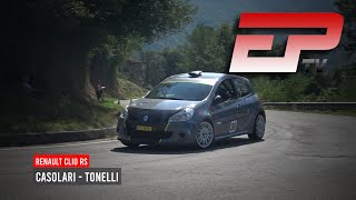 Casolari  Tonelli  Renault Clio RS  Slalom Polinago 2024 [upl. by Adnileb999]