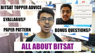 BITSAT Topper Advice  Complete BITSAT Prep Guide by BITSians  How to get into BITS Pilani [upl. by Attiuqehs]