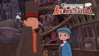 Professor Layton and the New World of Steam – Trailer LEVEL5 VISION 2024 Ver [upl. by Ja]