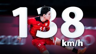 TOP 30 Most Powerful Serves in Yuji Nishidas Volleyball Career [upl. by Ahsiemat]