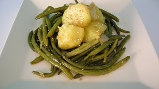 Padellata di Fagiolini e Patate  Ricetta Vegetariana [upl. by Anaibib]