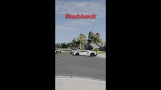 Lamborghini Aventador SVJ Crash 😢 FlashBack 🚘 aventadorsvjcrash flashbacks beamngdrive shorts [upl. by Lebyram]