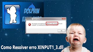 Como resolver erro XINPUT13dll ou Vcomp100dll no DolphinPcsx2 Emu [upl. by Ientruoc20]