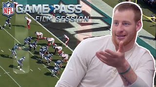 The Mindset in the Red Zone with Carson Wentz  NFL Film Sessions [upl. by Emirak]