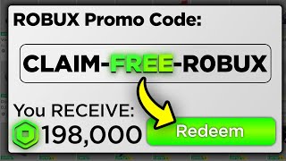 This SECRET Promo Code Gives FREE ROBUX Roblox March 2024 [upl. by Adnovad]