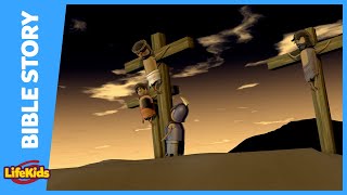 Easter Song Jesus Gave It All  KIDS MUSIC VIDEO  Bible Story  LifeKids [upl. by Ydissak]