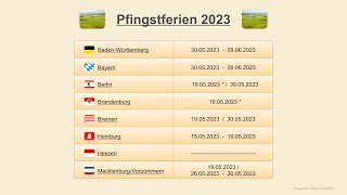 Pfingstferien 2023 [upl. by Rhiana]