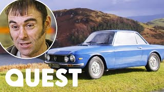 Moggys Crew Runs Into Problems Converting A Rare Lancia Fulvia To Electric  Vintage Voltage [upl. by Leakcim]