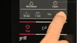 Samsung MW73ADB Microwave Oven  Using The Quick Start Mode [upl. by Snook78]