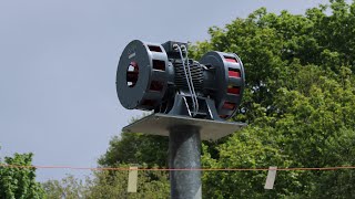 Testing the new Calderdale Flood Siren  Klaxon GP12 [upl. by Soelch]