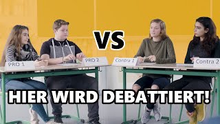 Jugend debattiert an der Realschule plus Am Scharlachberg Bingen [upl. by Cristabel346]