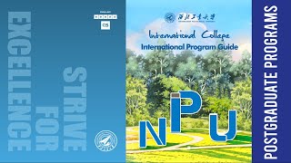 NPU Postgraduate Application Procedure  2023 Admissions [upl. by Godding]